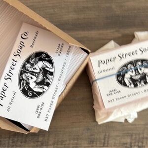 Paper street soap company as seen in FIGHT CLUB THE CARD TYLER DURDEN uses
